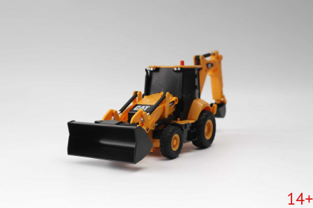 23005 Масштабная модель Радиоуправляемый экскаватор-погрузчик Cat 420F2 IT в масштабе 1 35