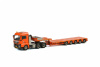 01-2466 Масштабная модель Низкорамный трал MAN TGX XLX 6x4 Nooteboom MCO PX - 5 осн. в масштабе 1:50